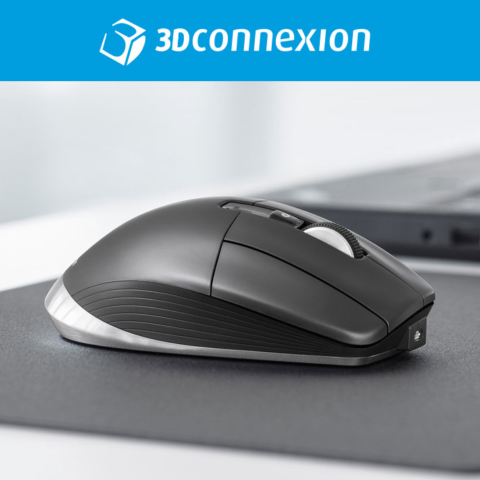 3Dconnexion CADMouse Pro zonder draad