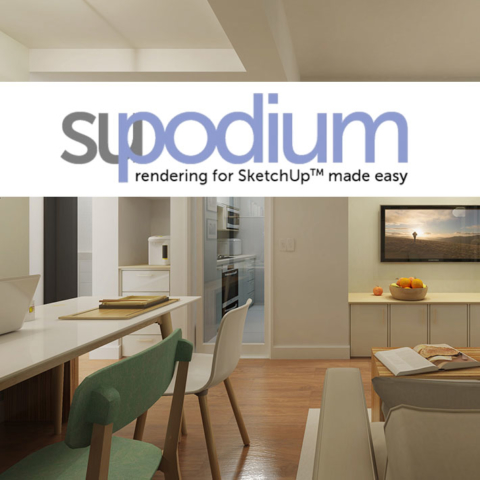 SU Podium for SketchUp render software
